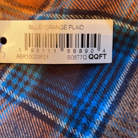 NWT Amazon Essentials Boys Flannel Shirt Jacket - Picture 7 of 7